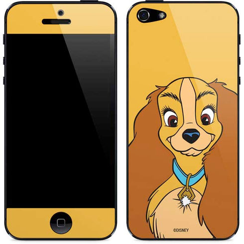 Disney Lady & The Tramp Lady Portrait iPhone 5/5s/5SE Skin