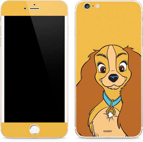 Disney Lady & The Tramp Lady Portrait iPhone 6/6s Plus Skin