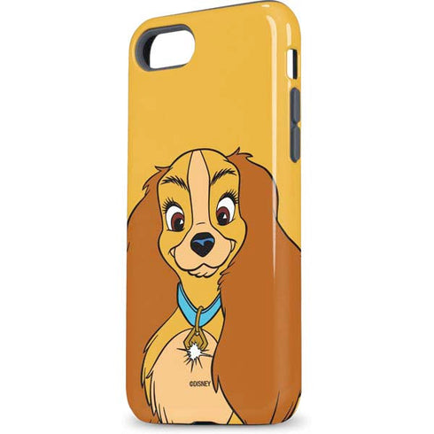 Disney Lady & The Tramp Lady Portrait iPhone 7 Pro Case