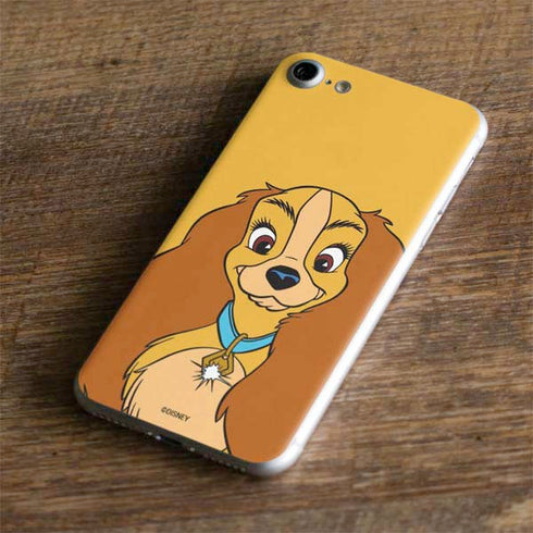 Disney Lady & The Tramp Lady Portrait iPhone 7 Skin