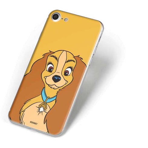 Disney Lady & The Tramp Lady Portrait iPhone 8 Skin