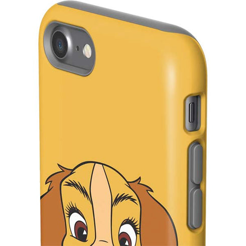 Disney Lady & The Tramp Lady Portrait iPhone SE (2nd & 3rd Gen) Pro Case