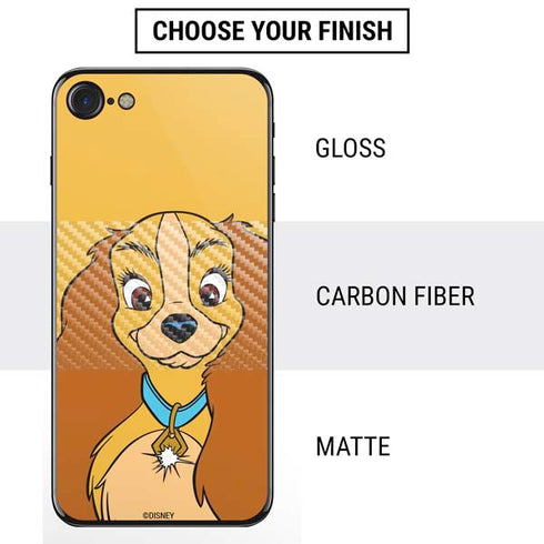 Disney Lady & The Tramp Lady Portrait iPhone SE (2nd & 3rd Gen) Skin