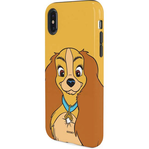 Disney Lady & The Tramp Lady Portrait iPhone X Pro Case