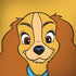 Disney Lady & The Tramp Lady Portrait iPhone X Skin