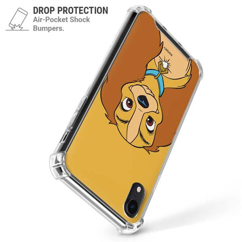 Disney Lady & The Tramp Lady Portrait iPhone XR Clear Case