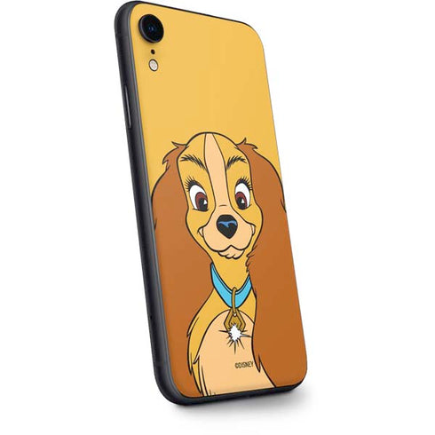 Disney Lady & The Tramp Lady Portrait iPhone XR Skin