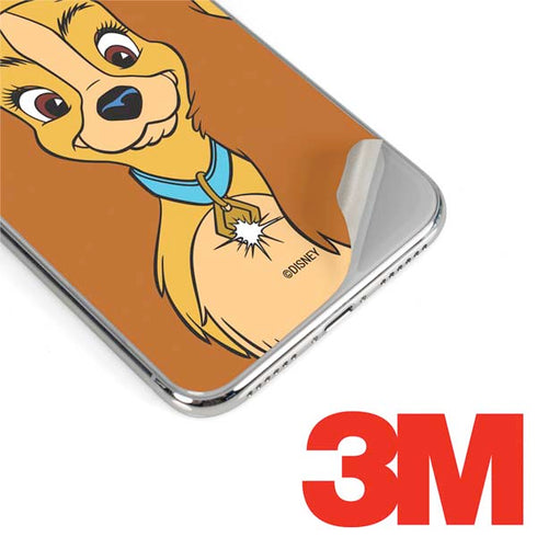 Disney Lady & The Tramp Lady Portrait iPhone XS Max Skin