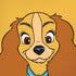 Disney Lady & The Tramp Lady Portrait iPhone XS Skin