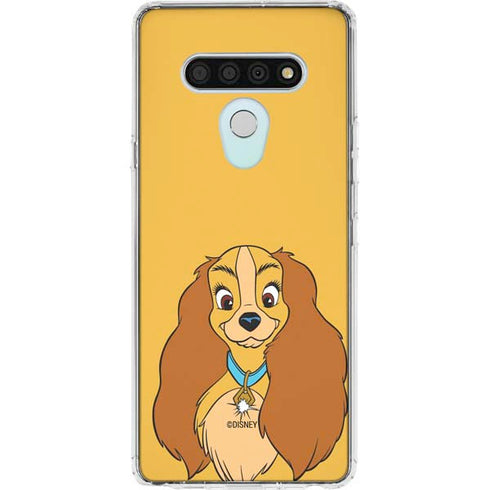 Disney Lady & The Tramp Lady Portrait LG Stylo 6 Clear Case