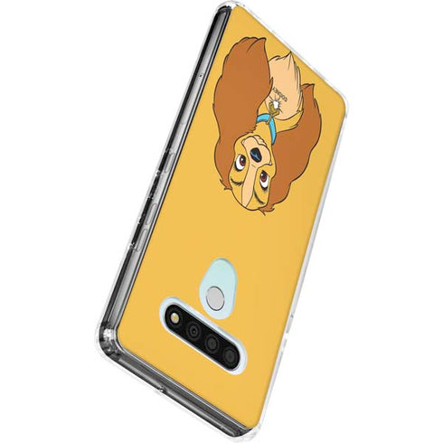 Disney Lady & The Tramp Lady Portrait LG Stylo 6 Clear Case
