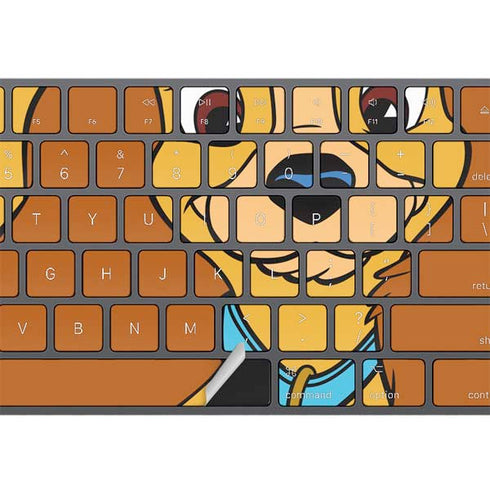 Disney Lady & The Tramp Lady Portrait Magic Keyboard with Numeric Keypad Skin