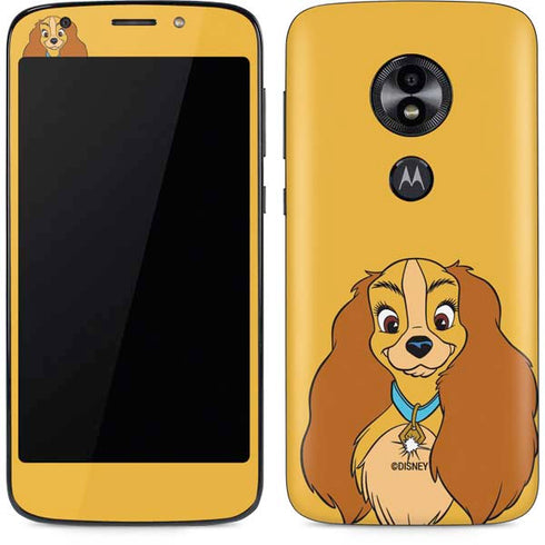 Disney Lady & The Tramp Lady Portrait Moto E5 Play Skin