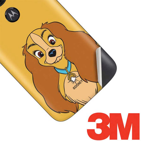 Disney Lady & The Tramp Lady Portrait Moto E5 Play Skin