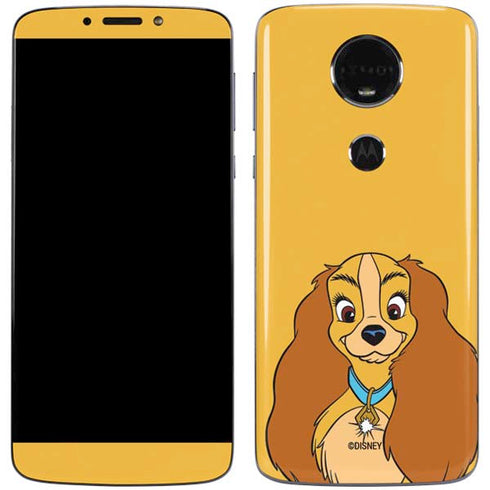Disney Lady & The Tramp Lady Portrait Moto E5 Plus Skin