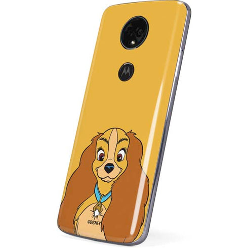 Disney Lady & The Tramp Lady Portrait Moto E5 Plus Skin