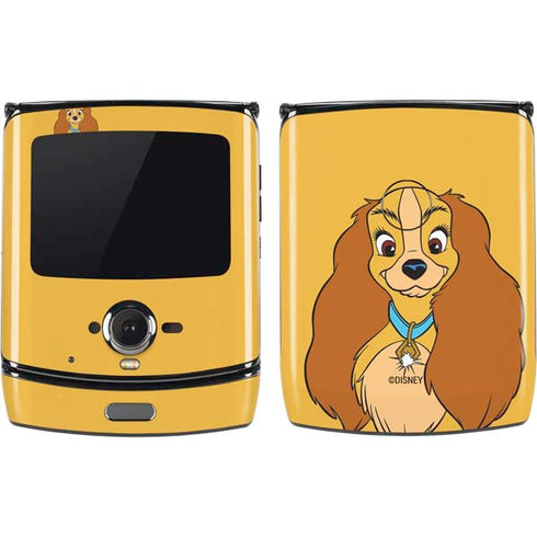 Disney Lady & The Tramp Lady Portrait Motorola RAZR Skin