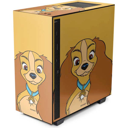 Disney Lady & The Tramp Lady Portrait NZXT H510 Compact ATX Mid-Tower Case Skin