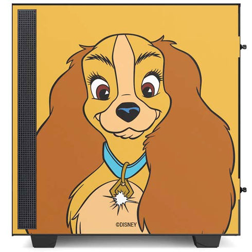 Disney Lady & The Tramp Lady Portrait NZXT H510 Compact ATX Mid-Tower Case Skin