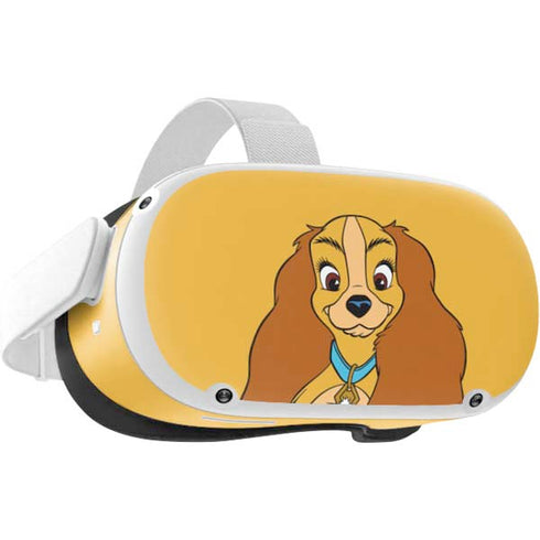 Disney Lady & The Tramp Lady Portrait Oculus Quest 2 Skin