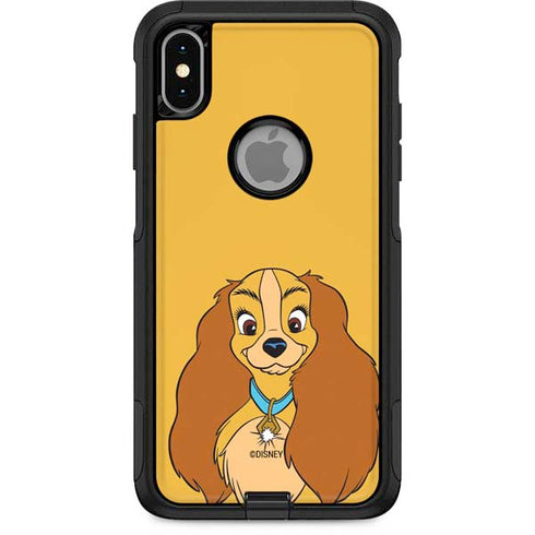 Disney Lady & The Tramp Lady Portrait Otterbox Commuter iPhone Skin