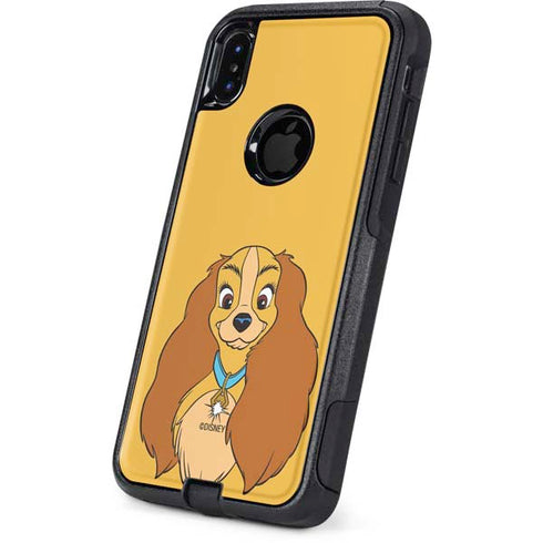 Disney Lady & The Tramp Lady Portrait Otterbox Commuter iPhone Skin