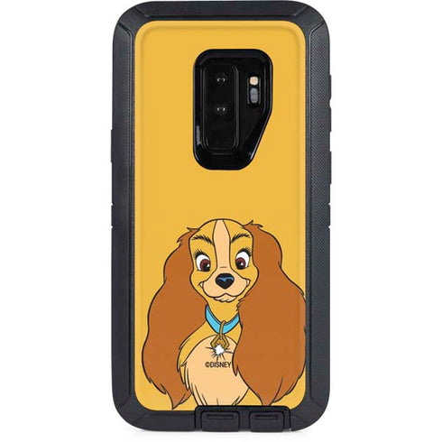 Disney Lady & The Tramp Lady Portrait Otterbox Defender Galaxy Skin