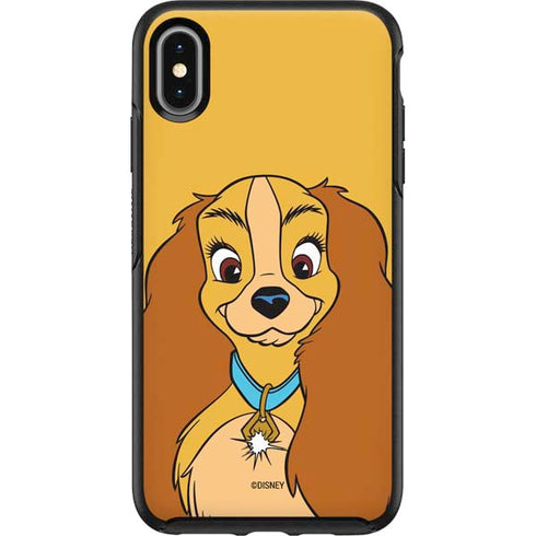 Disney Lady & The Tramp Lady Portrait Otterbox Symmetry iPhone Skin