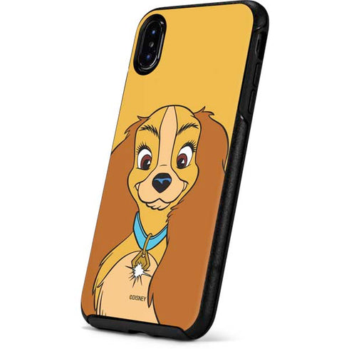 Disney Lady & The Tramp Lady Portrait Otterbox Symmetry iPhone Skin