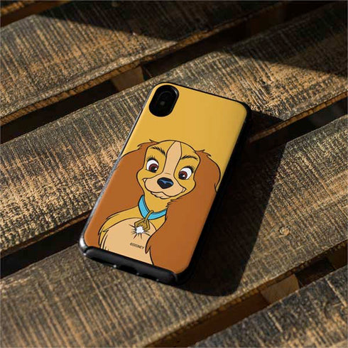 Disney Lady & The Tramp Lady Portrait Otterbox Symmetry iPhone Skin