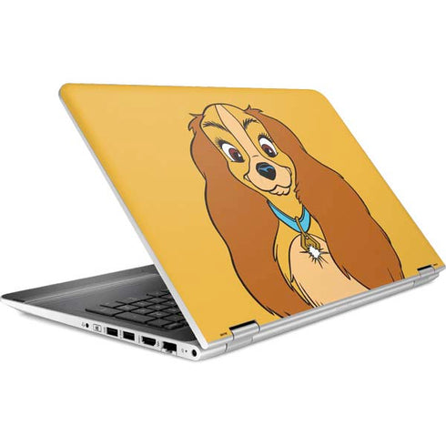 Disney Lady & The Tramp Lady Portrait HP Pavilion Skin