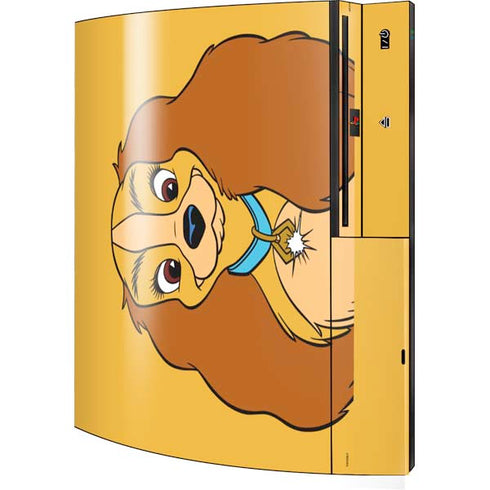 Disney Lady & The Tramp Lady Portrait Playstation 3 & PS3 Skin