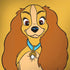 Disney Lady & The Tramp Lady Portrait Surface Book 2 13.5in Skin
