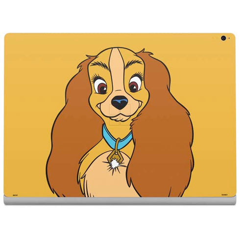 Disney Lady & The Tramp Lady Portrait Surface Book 2 15in Skin