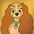 Disney Lady & The Tramp Lady Portrait Surface Book 2 15in Skin