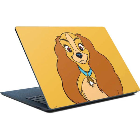 Disney Lady & The Tramp Lady Portrait Surface Laptop Skin