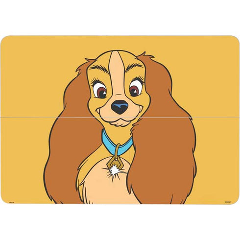 Disney Lady & The Tramp Lady Portrait Surface Laptop Studio Skin