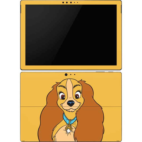 Disney Lady & The Tramp Lady Portrait Surface Pro 6 Skin