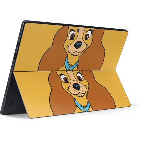 Disney Lady & The Tramp Lady Portrait Surface Pro 6 Skin