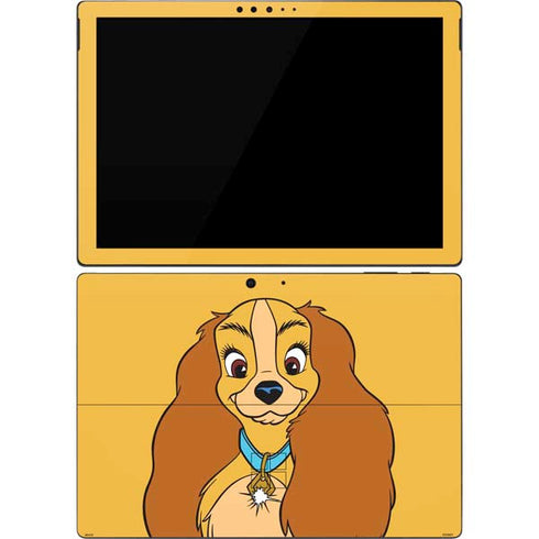 Disney Lady & The Tramp Lady Portrait Surface Pro 7 Skin