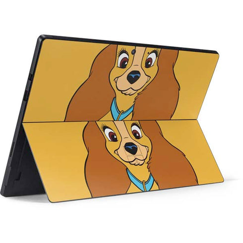 Disney Lady & The Tramp Lady Portrait Surface Pro 7 Skin