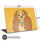 Disney Lady & The Tramp Lady Portrait Universal Laptop 11in (8.8 x 6.2in) Skin