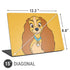 Disney Lady & The Tramp Lady Portrait Universal Laptop 15in (12.2 x 8.8in) Skin