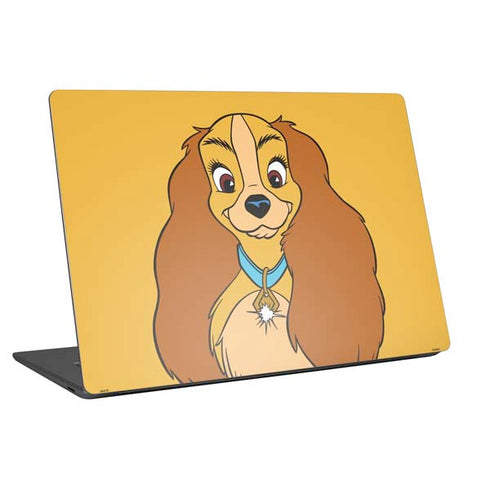 Disney Lady & The Tramp Lady Portrait Universal Laptop 15in (12.2 x 8.8in) Skin