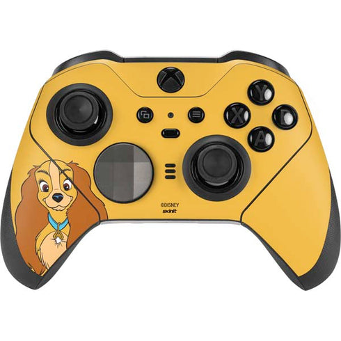 Disney Lady & The Tramp Lady Portrait Xbox Elite Wireless Controller Series 2 Skin
