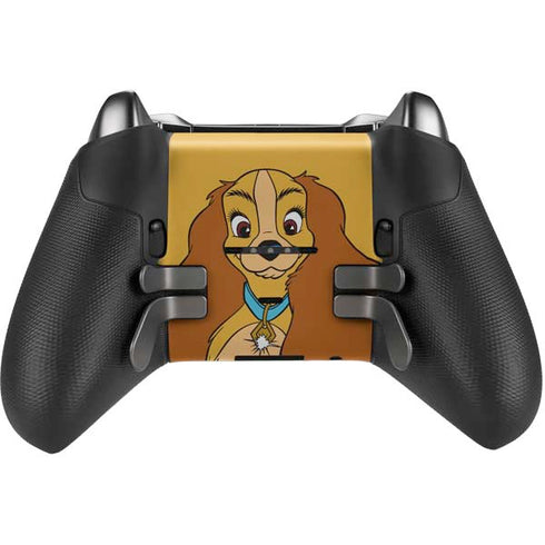 Disney Lady & The Tramp Lady Portrait Xbox Elite Wireless Controller Series 2 Skin