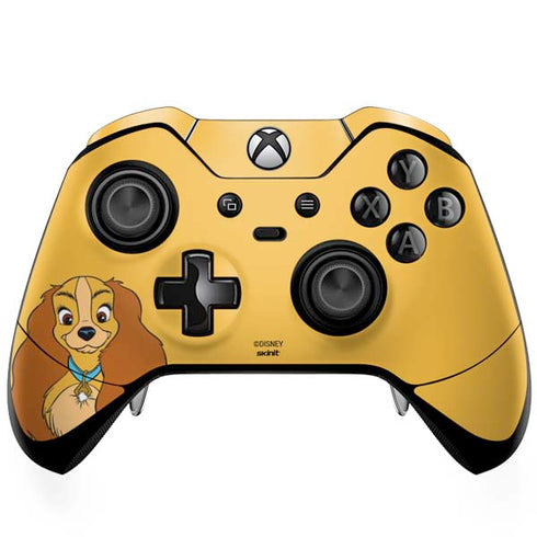 Disney Lady & The Tramp Lady Portrait Xbox One Elite Controller Skin