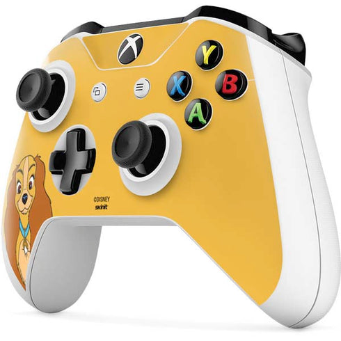 Disney Lady & The Tramp Lady Portrait Xbox One S All-Digital Edition Bundle Skin