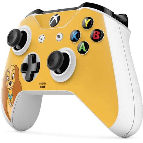 Disney Lady & The Tramp Lady Portrait Xbox One S Controller Skin