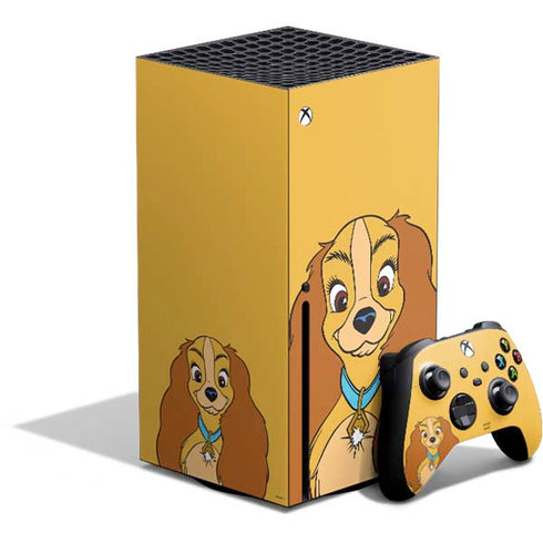 Disney Lady & The Tramp Lady Portrait Xbox Series X Bundle Skin